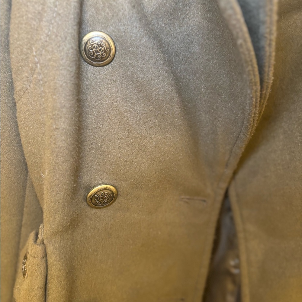 Jessica Simpson Olive Pea Coat - Picture 3 of 6